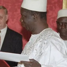 Portrait of Lansana Conté