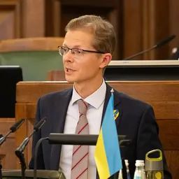 Portrait of Jurģis Klotiņš