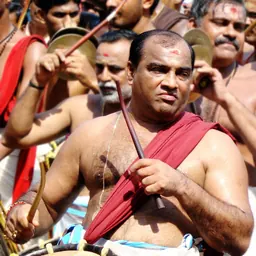 Portrait of Mattannoor Sankarankutty