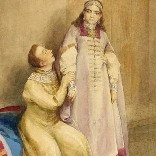 Portrait of Xenia Borisovna of Russia