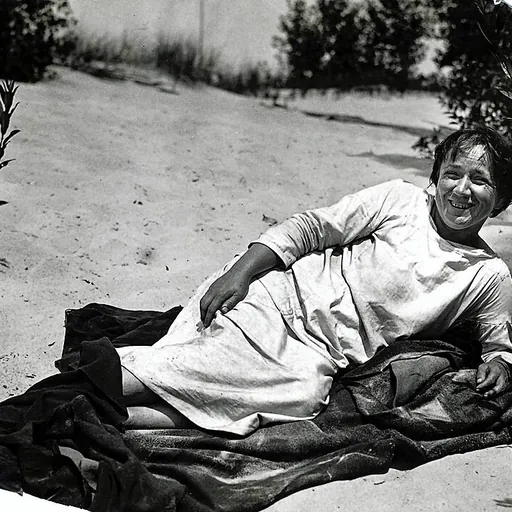 Portrait of Diana of the Dunes