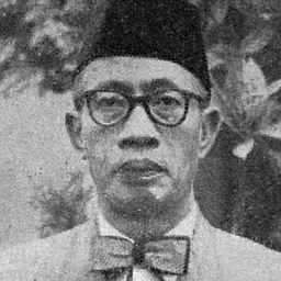 Portrait of Abikusno Tjokrosujono