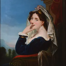 Portrait of Princess Charlotte of Saxe-Hildburghausen