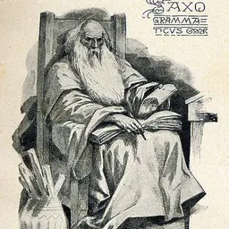 Portrait of Saxo Grammaticus