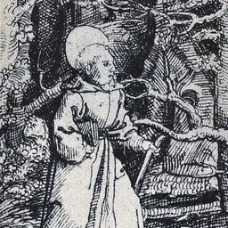 Portrait of Meinrad of Einsiedeln
