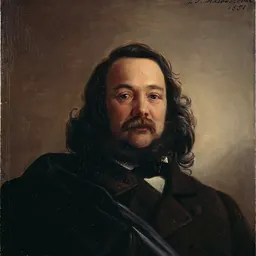 Portrait of Ferdinand Freiligrath