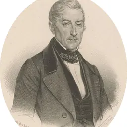 Portrait of Louis Etienne François Héricart de Thury