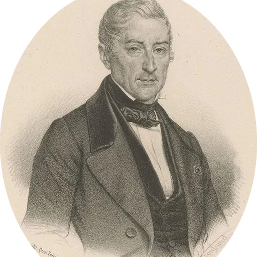 Portrait of Louis Etienne François Héricart de Thury