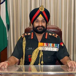 Portrait of Bikram Singh