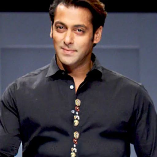 Portrait of Salman Khan