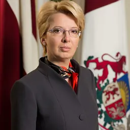 Portrait of Ināra Mūrniece