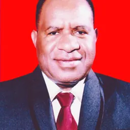 Portrait of John Wempi Wetipo