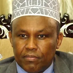 Portrait of Hussein Farrah Aidid