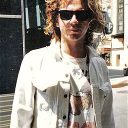 Portrait of Michael Hutchence
