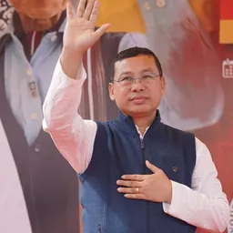 Portrait of Rajeswar Debbarma