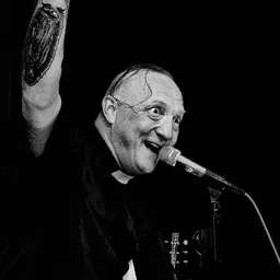 Portrait of Reverend Beat-Man