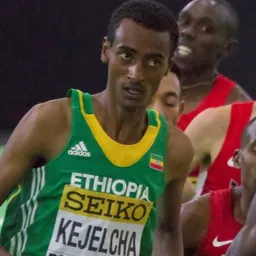 Portrait of Yomif Kejelcha