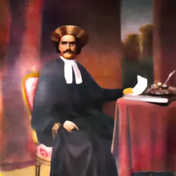 Portrait of Sambhunath Pandit