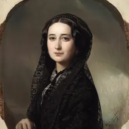 Portrait of Carolina Coronado
