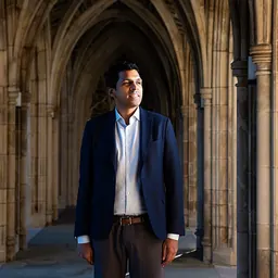 Portrait of Ronnie Chatterji