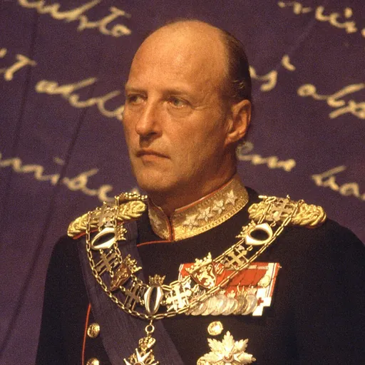 Portrait of Harald V of Norway