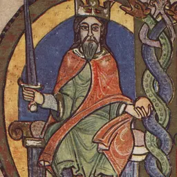 Portrait of David I of Scotland