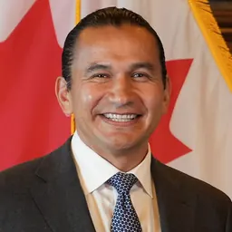 Portrait of Wab Kinew