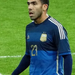 Portrait of Carlos Tevez