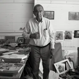 Portrait of Varujan Boghosian