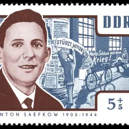 Portrait of Anton Saefkow