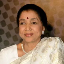 Portrait of Asha Bhosle