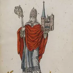 Portrait of Willehad of Bremen