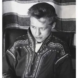 Portrait of Nils-Aslak Valkeapää