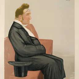 Portrait of Edmund Beckett, 1st Baron Grimthorpe