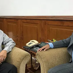 Portrait of James Sangma