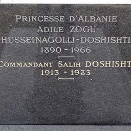 Portrait of Adile Zogu