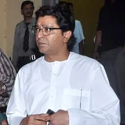 Portrait of Raj Thackeray