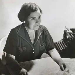 Portrait of Anne O'Hare McCormick