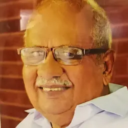 Portrait of K K Ramachandran Master