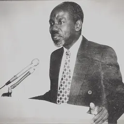 Portrait of Léopold Fakambi