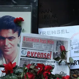 Portrait of Metin Göktepe
