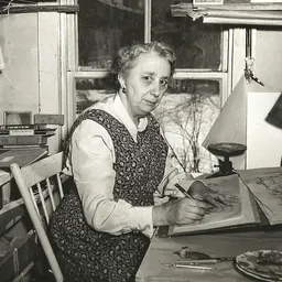 Portrait of Violet Gillett