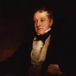 Portrait of William Huskisson
