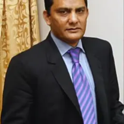 Portrait of Mohammad Azharuddin