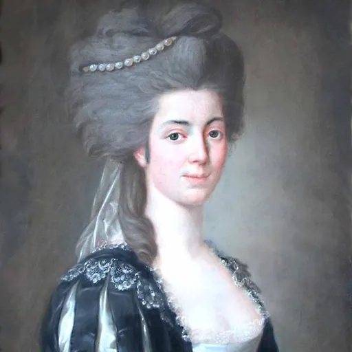 Portrait of Leonor de Almeida Portugal, 4th Marquise of Alorna