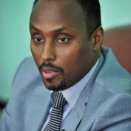 Portrait of Hussein Arab Isse