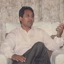 Portrait of Syed Sajjad Bokhari