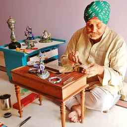 Portrait of Inder Singh Kudrat