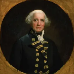 Portrait of Richard Howe, 1st Earl Howe