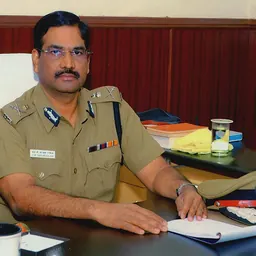 Portrait of C.K. Gandhirajan, IPS